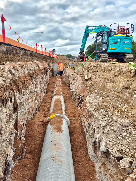 Heathcote Road Stormwater Upgrade works